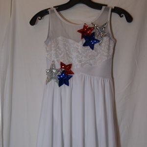 Red, White, and Blue Lyrical Costume